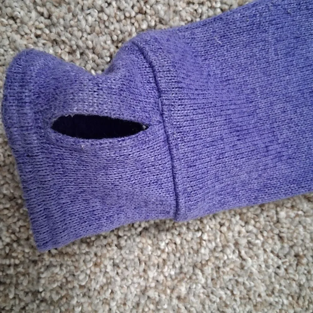 Old Navy Active Girls Purple Hoodie Sweatshirt Size M (8)